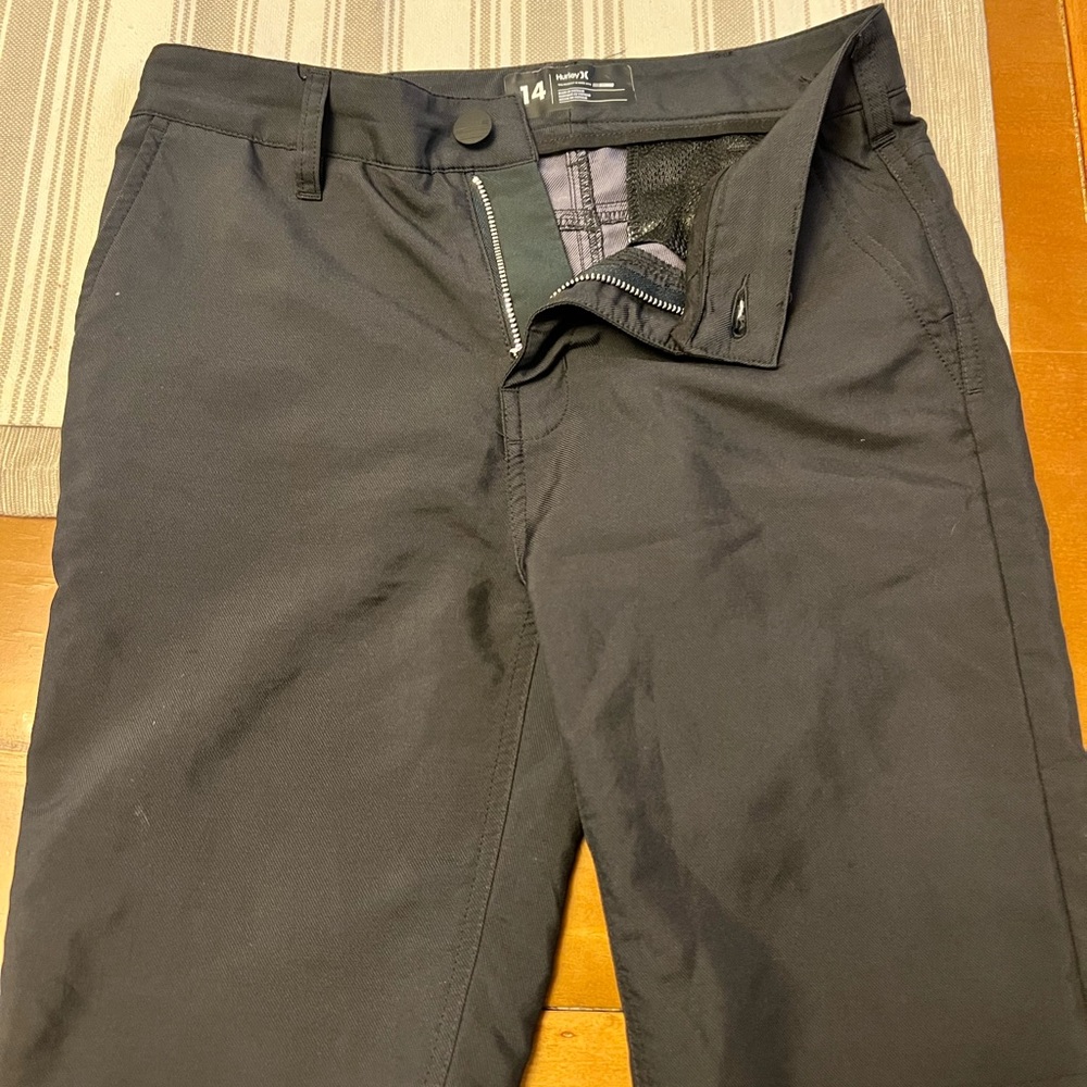 Hurley Nike Dri fit shorts size 14- navy